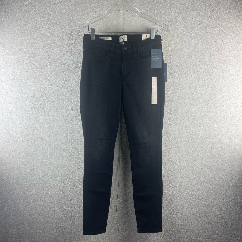 Universal Thread l 4/27R Black Mid-Rise Skinny Stretch Five Pocket Denim Jeans